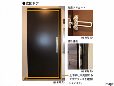対震玄関ドア｜ザ・パークハウス横浜新子安フロント