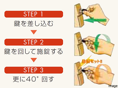 警備信号錠｜ザ・パークハウス横浜新子安フロント