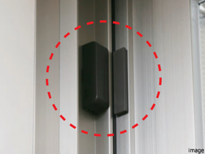 開口部に開閉センサー｜ザ・パークハウス横浜新子安フロント